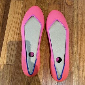 EUC Tropical Pink Rothy’s flats